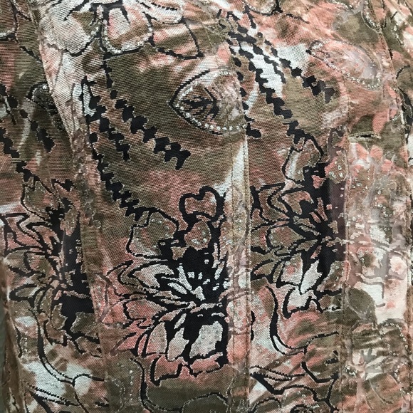 Ruby Rd. Sheer Printed Jacket - Picture 7 of 9